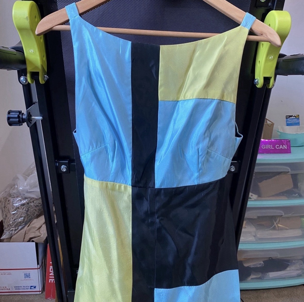 Backless vintage top 2000’s Jessica McClintock 4