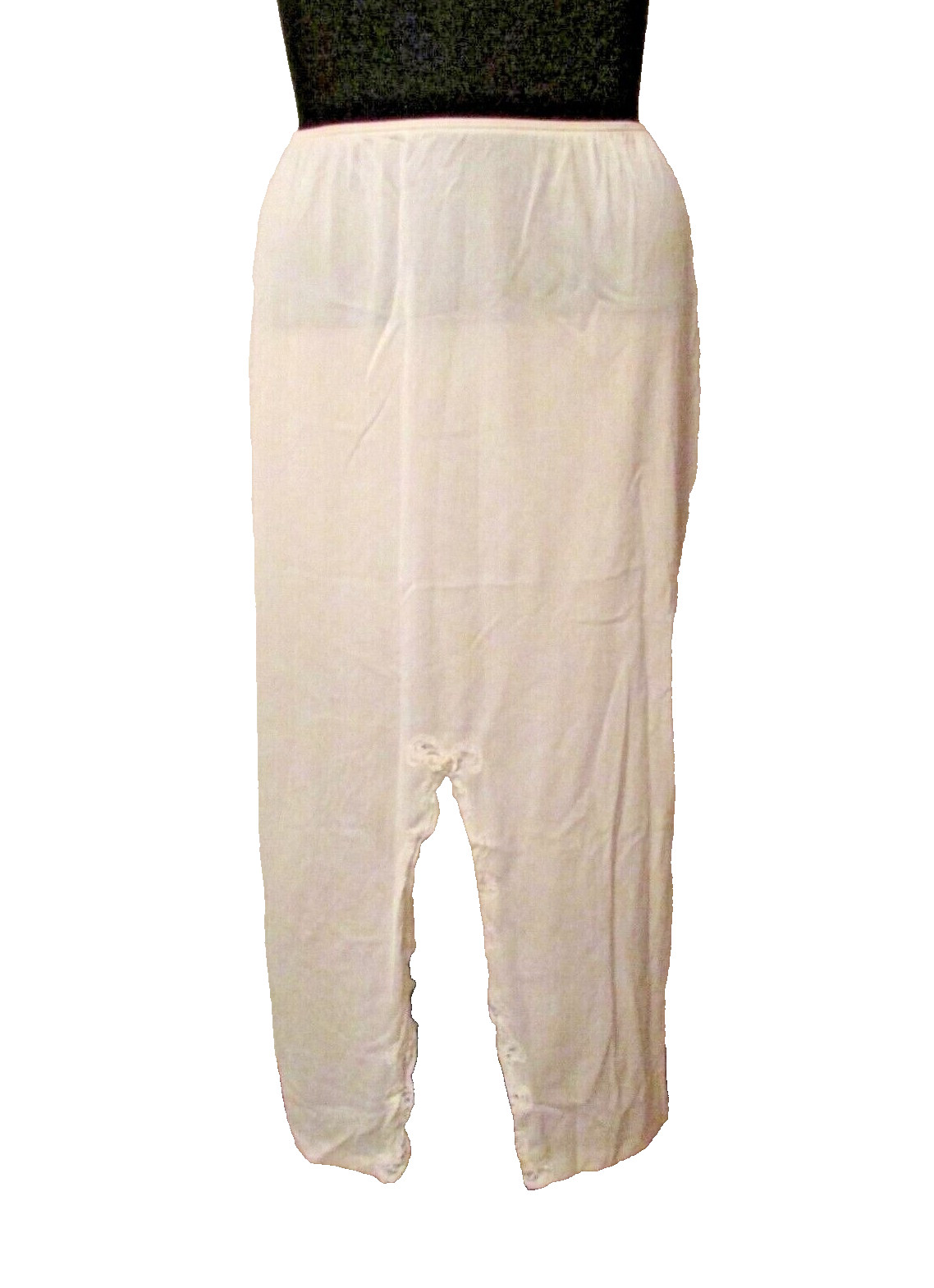 SEARS The Doesn&rsquo;t Slip Pillow Tab Silky Nylon 36&Prime; Half Slip Petticoat M USA made