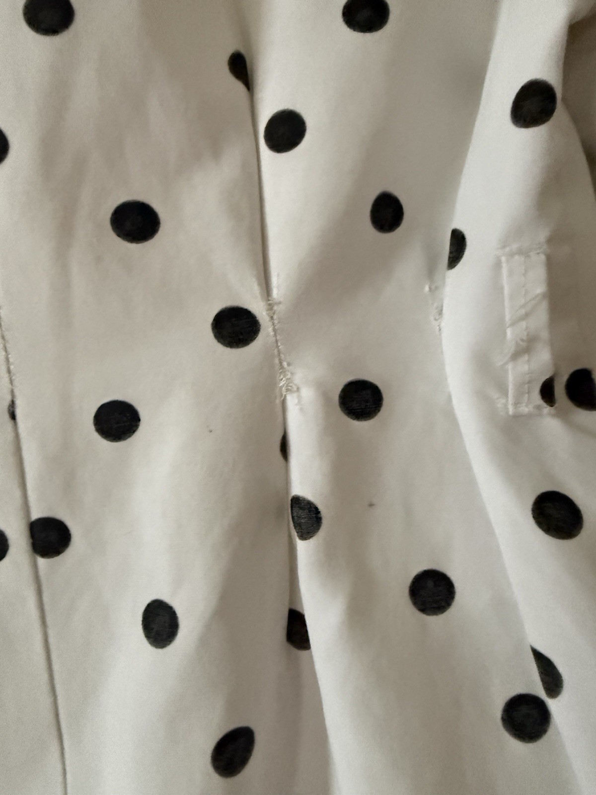 1960s Polka Dot Print Faille Trench Coat Double Breasted Jacket Jackie O 50s