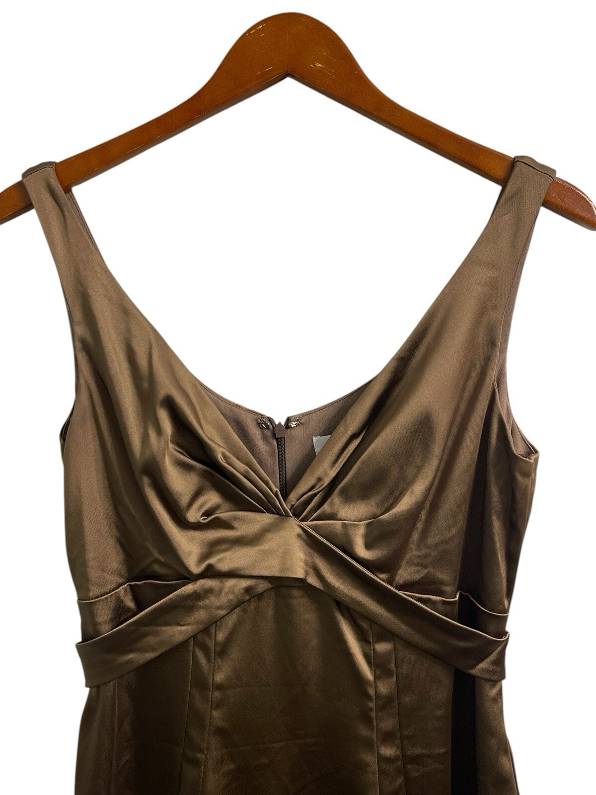 Vintage Cache Made in USA marked size 12 fits like 4/6 shimmery brown