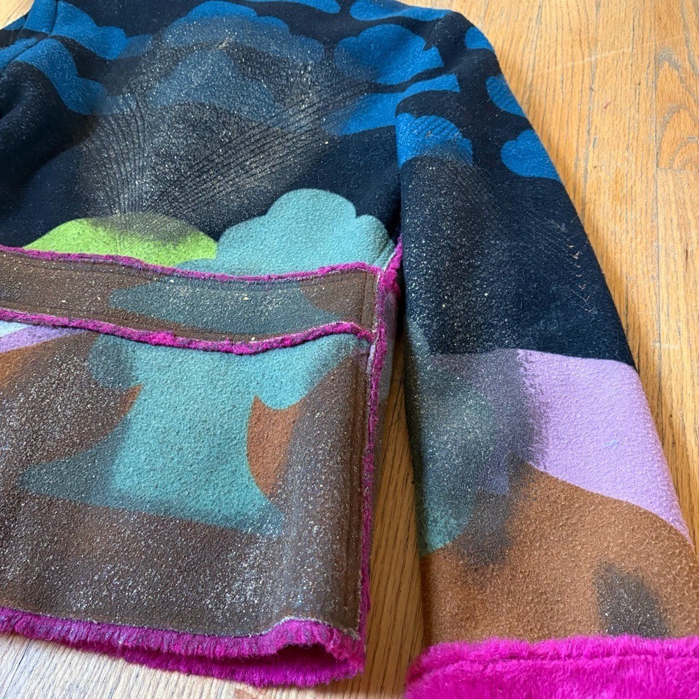 Custo Barcelona Multi-Coloured Wool Jacket