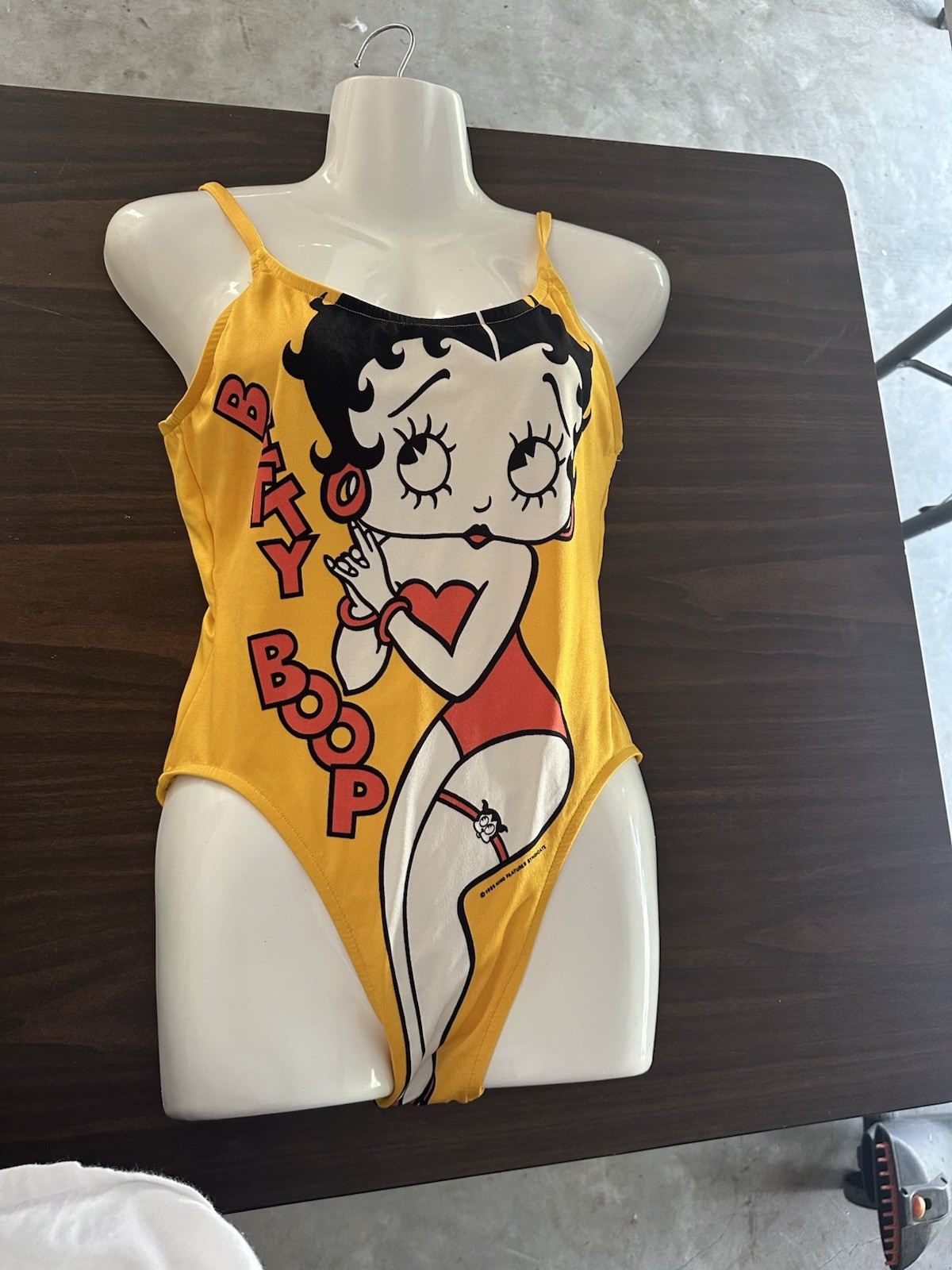 Betty Boop Vintage Graphic Swim Suit Rare