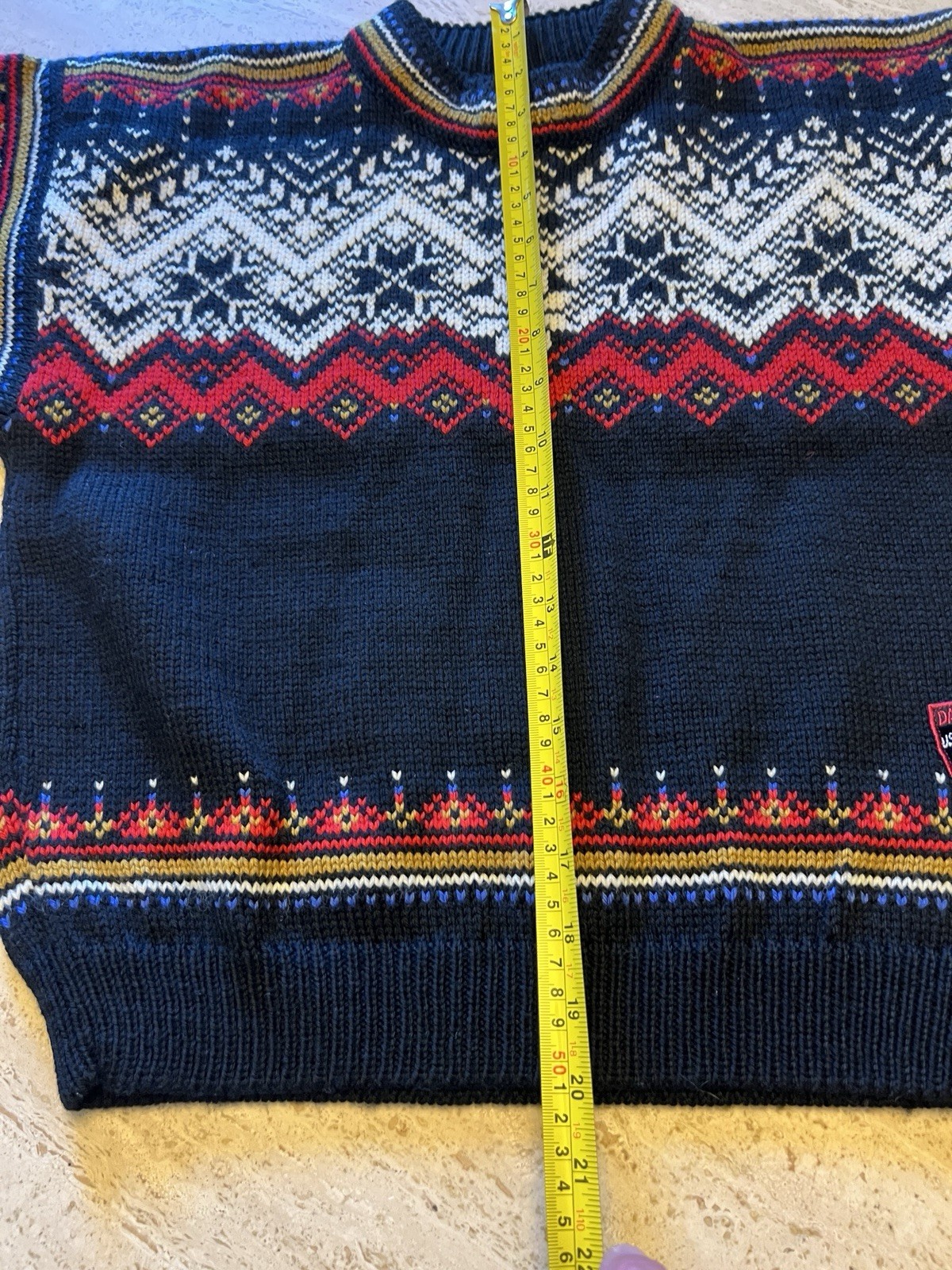 VTG Dale of Norway Wool USA Olympic Sweater XS Size Norwegian Craftsmanship Rare