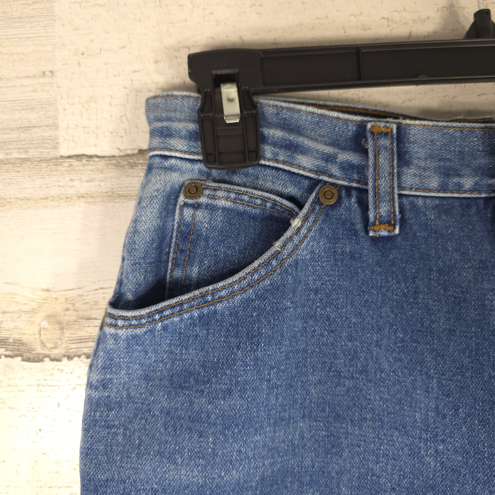 VINTAGE WRANGLER WOMEN&rsquo;S JEANS SIZE 10 AVERAGE MEASUREMENTS 27×32 *100% COTTON*