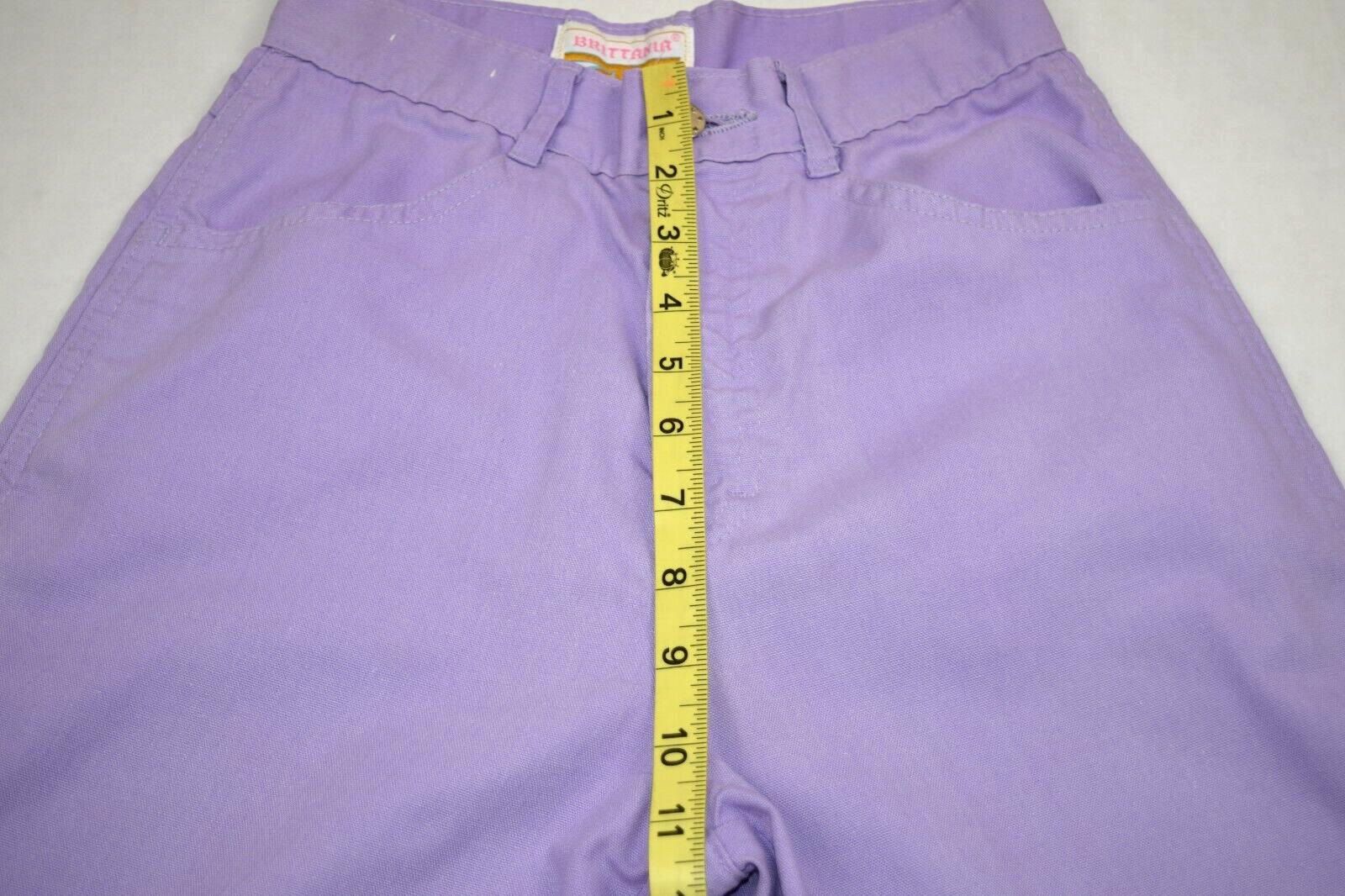 Vintage Pants Size S/M 70s Brittania Soft Lavender Purple Straight Leg High Rise
