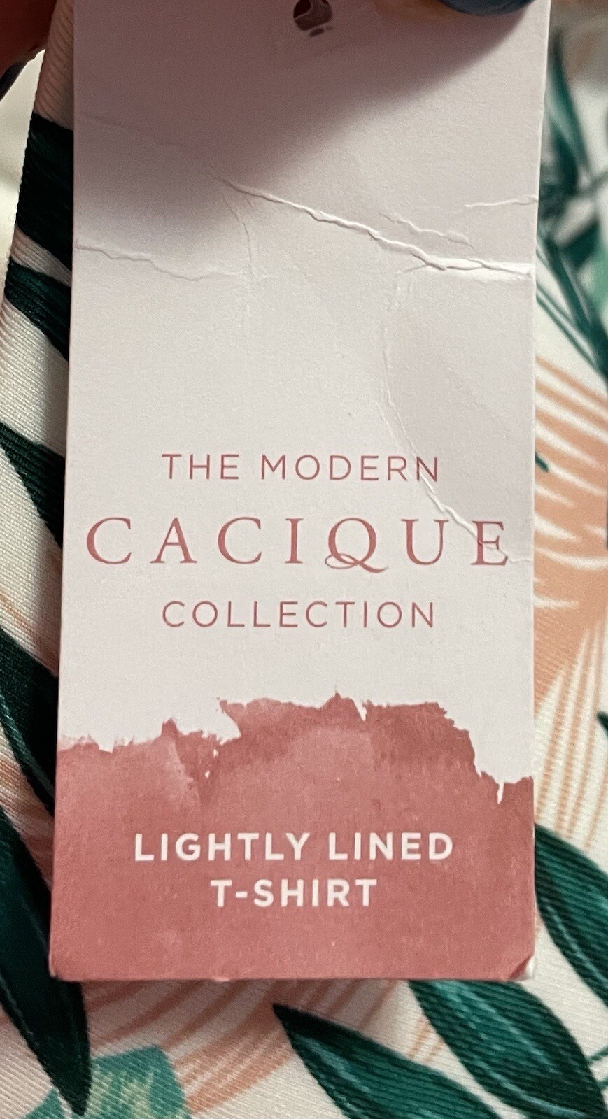 Cacique Lightly Lined T-Shirt Nylon Bra Womens 44DD NWT