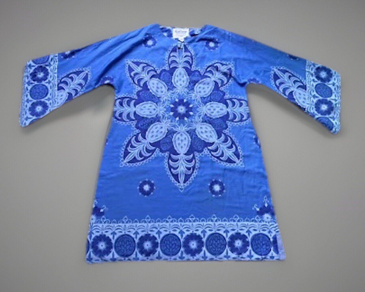 1960s Ruth Clorage HIPPY Boho Beautiful Summer/beach Dress.medium.Jamaica