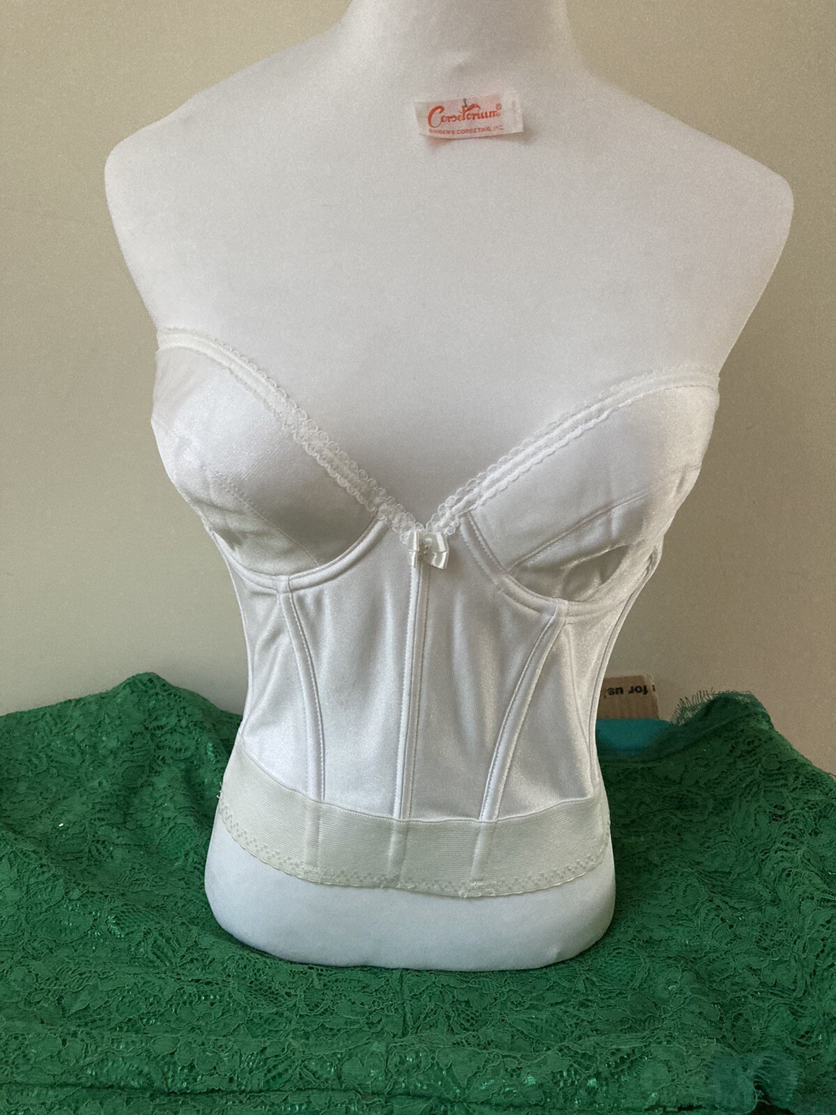 Lady Marlene Sexy Strapless Backless Bra longline Plunge # 1203 Vintage 34,36,38