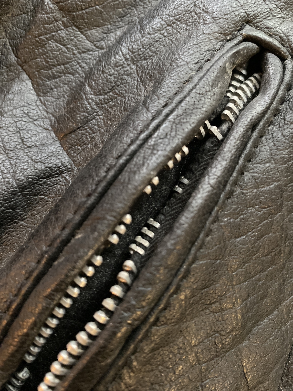 Vintage Jacket Black REAL Leather Motorcycle Womens Sz XS Kids Size Cropped 0 2