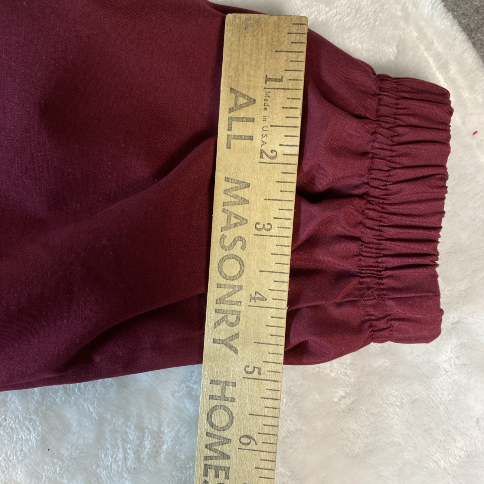 Vintage 1980s Catalina Activewear Jacket Women’s S Maroon Striped Hong Kong
