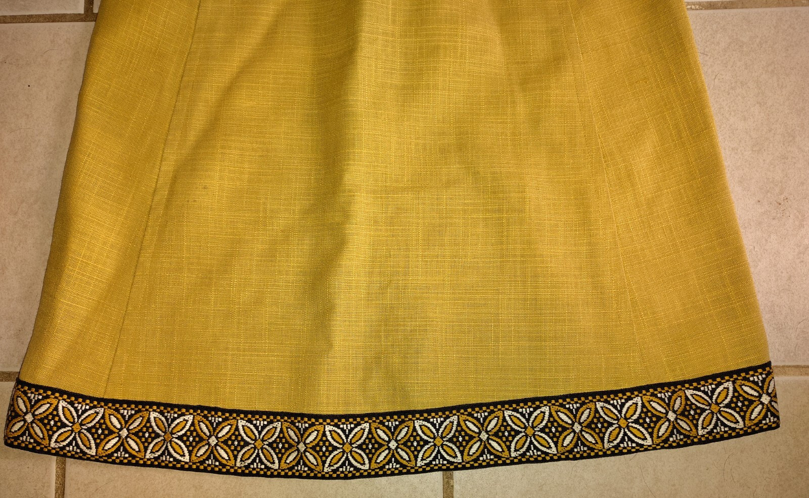 Cen-Dura By Century Vintage Skirt 24 Inch Waist ~ 25 In Long Rare Piece Nice