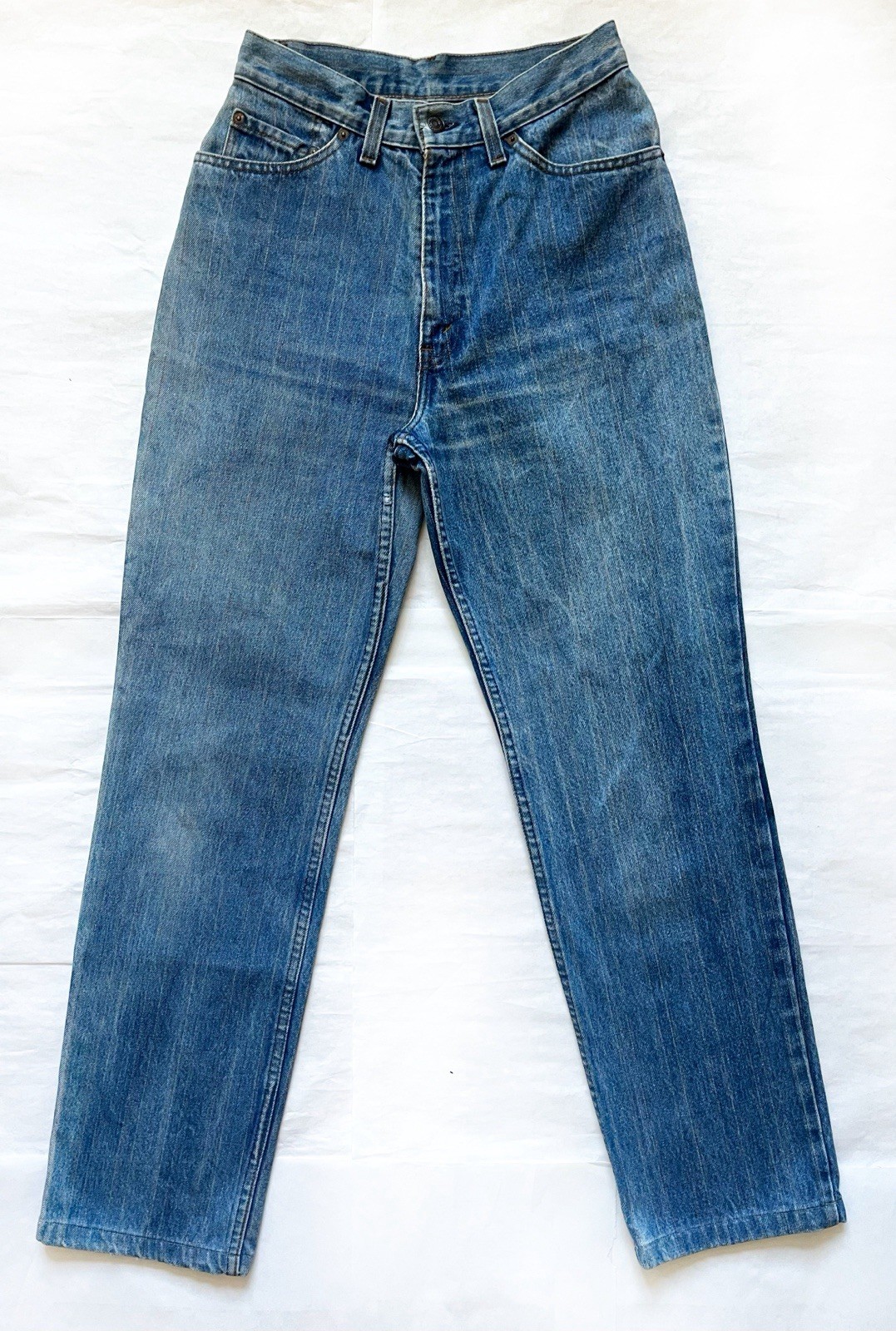 【RARE!】Vintage 1984 Levi’s 505 Pinstripes Denim Jeans 🇺🇸USA Made Fits 27×29.5”