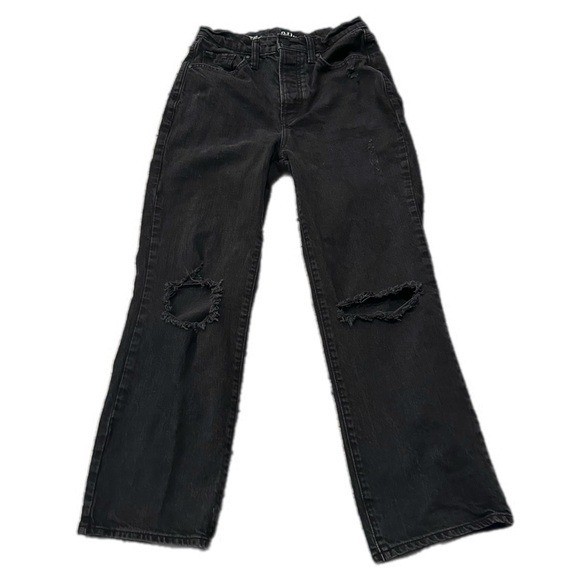 A.n.a highest rise vintage straight Jeans
