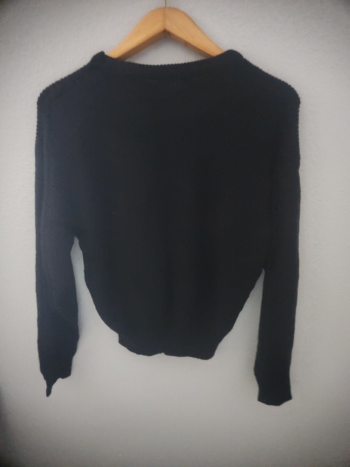Vintage Plain Jane Black Sweater Size 11 By Sweet Baby Jane Made In USA