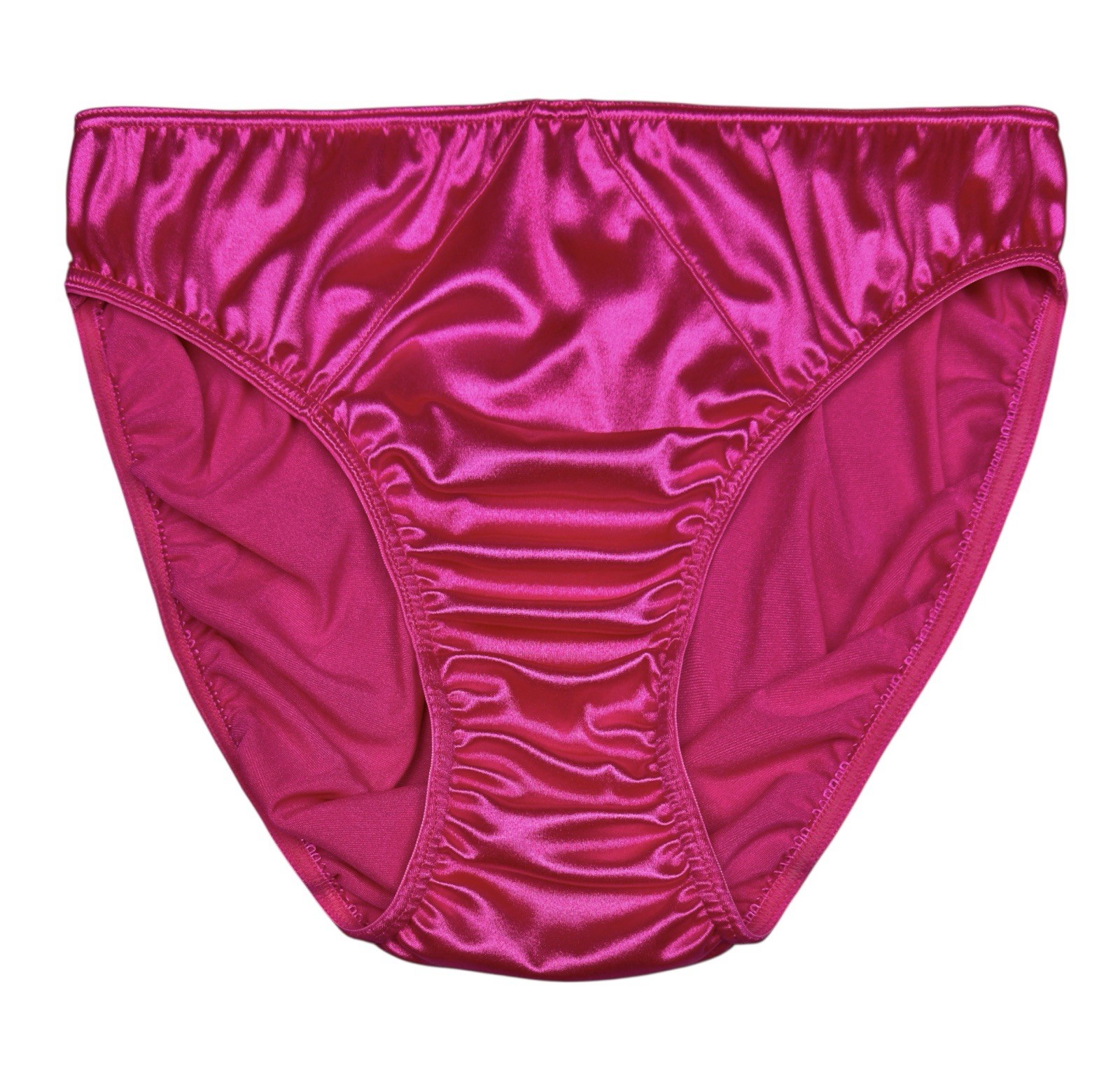 Second Skin Satin Hipster Magenta 2XL