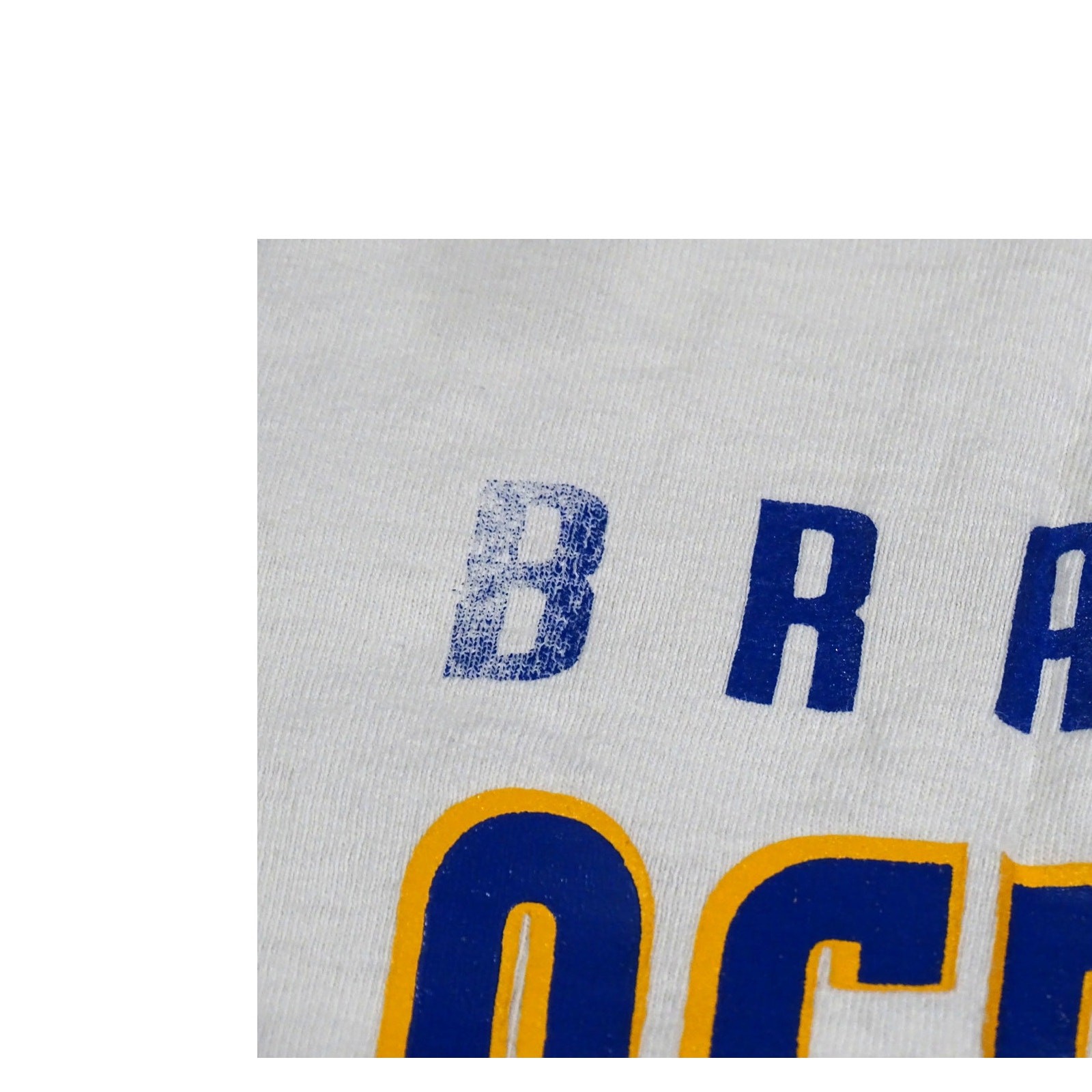 Vtg Bradley Beach Ringer T Shirt Medium Lifeguard Tee, Anvil Ocean Rescue