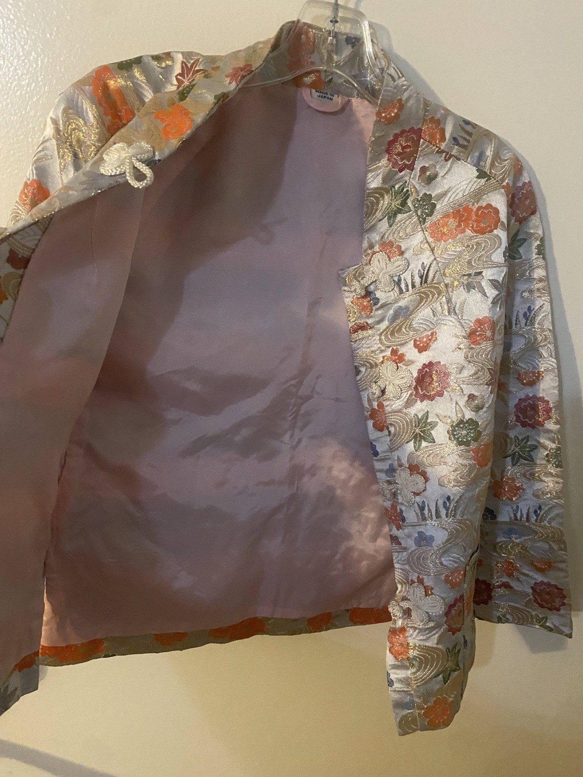 Vintage Japanese Silk Brocade Jacket