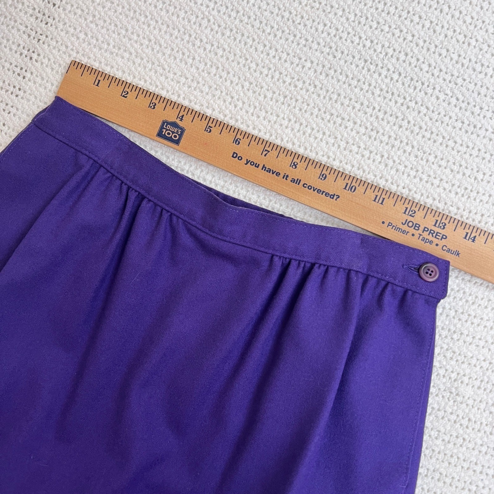 Pendleton Vtg Blazer Set Pure Virgin Wool Jewel Tone Purple Skirt Suit Heritage