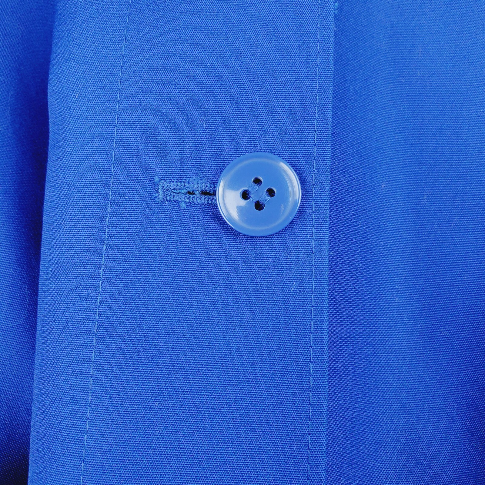 Vintage 1990&rsquo;s Misty Harbor Model Beth Cobalt Blue Rmvbl Liner Coat 6 Petite NWT