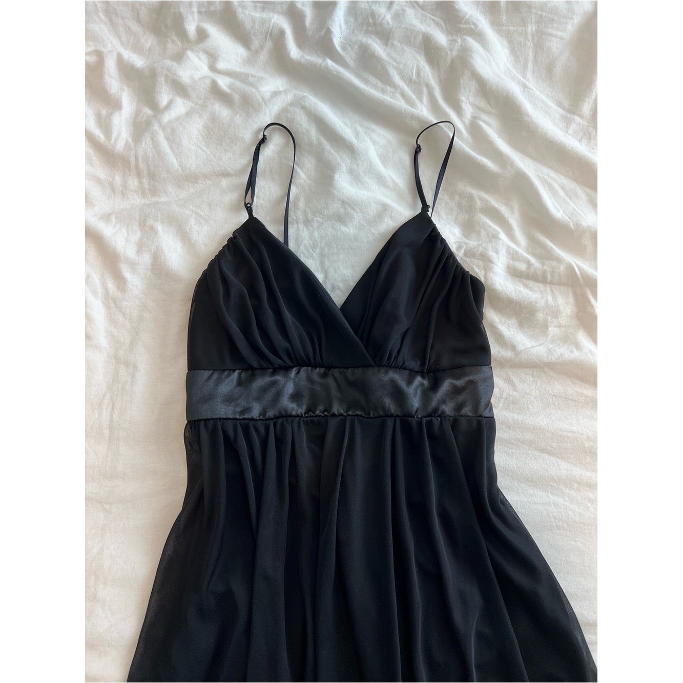 vintage hot kiss mesh babydoll mini dress