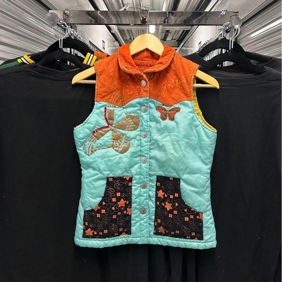 Sick Vintage 2000&rsquo;s Butterfly True Religion Streetwear Vest