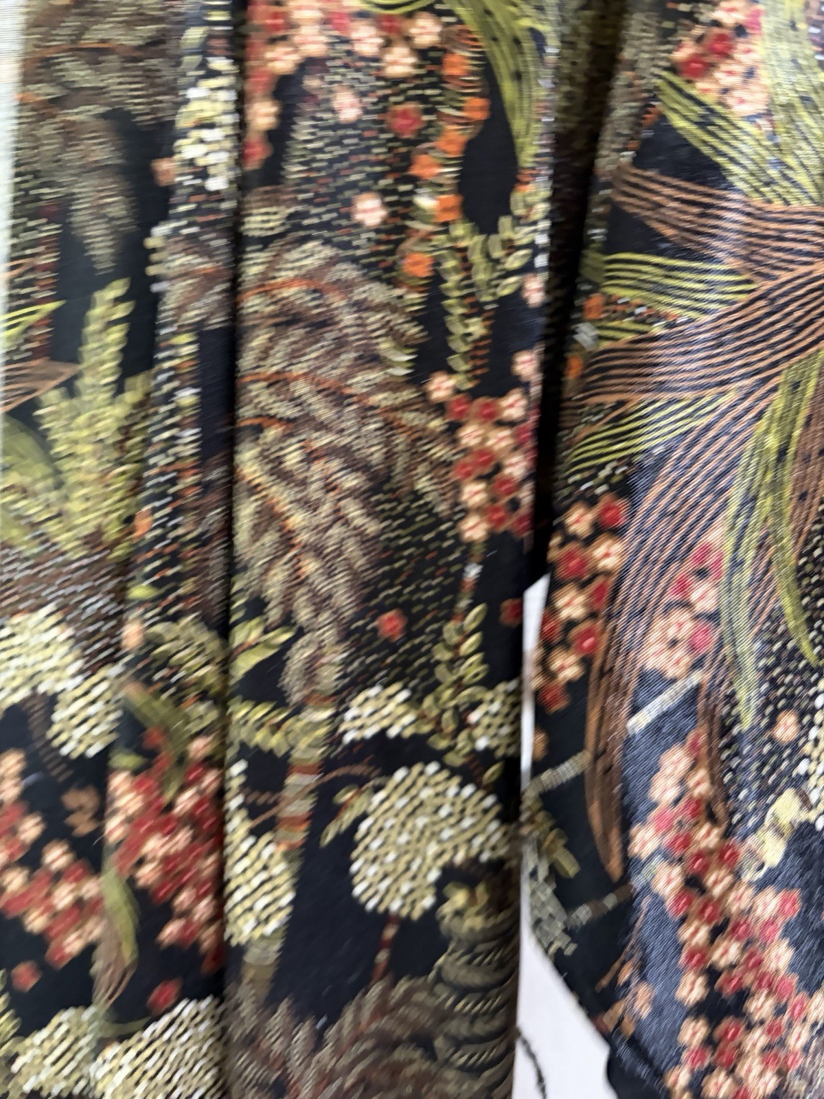 Vintage 70s 80s DeWeese Design Swim & Sun Floral Rare Coverup OS
