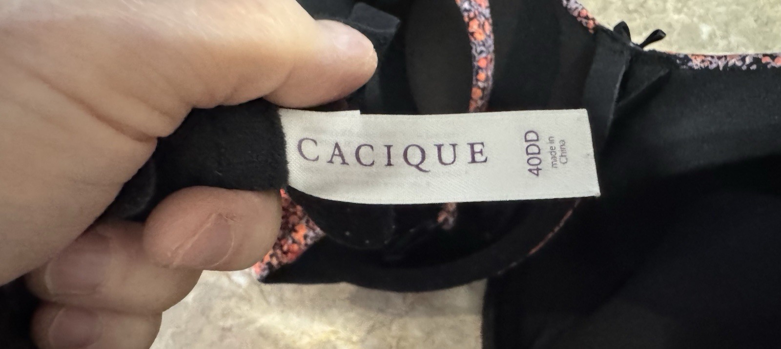 VINTAGE CACIQUE BRA! SIZE 40 DD.