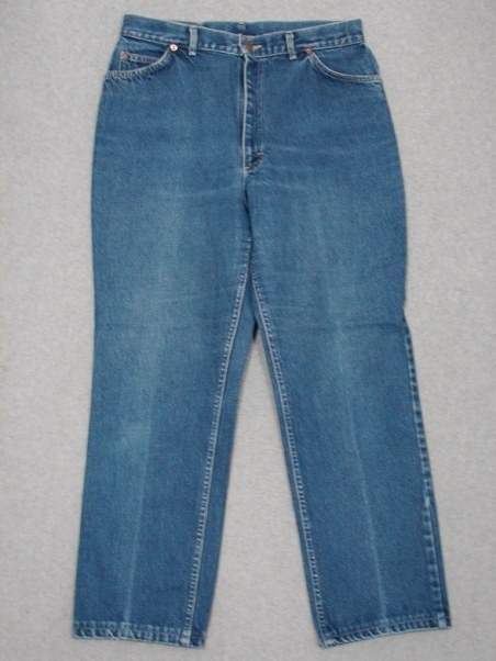 KL17407 VINTAGE 1970sUSA **LEE** LOT 305 RELAXED FIT WOMENS JEANS sz18 SCOVILL