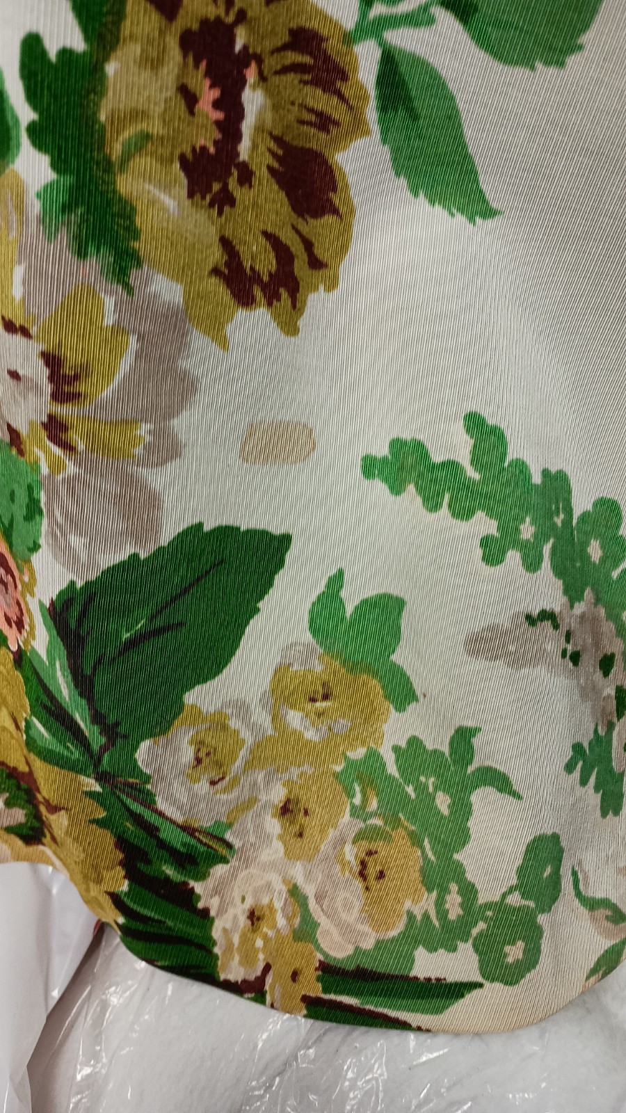 Vintage 50&rsquo;s Reina Cristina Party/Special Occasion Floral Halter Dress Medium