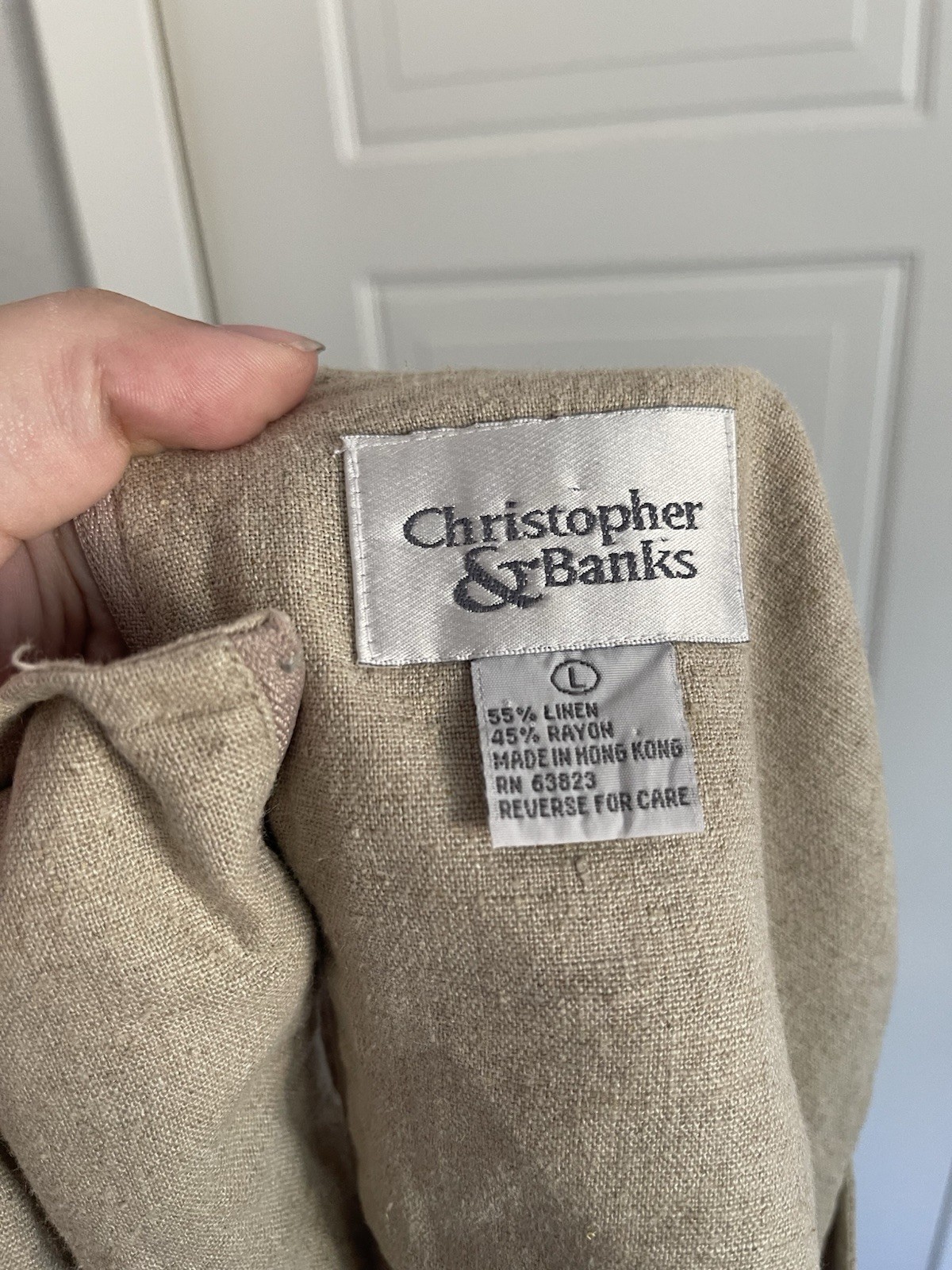 1990s/2000s Christopher and Banks Cardigan and Dress Embroidered Flowers, Bugs