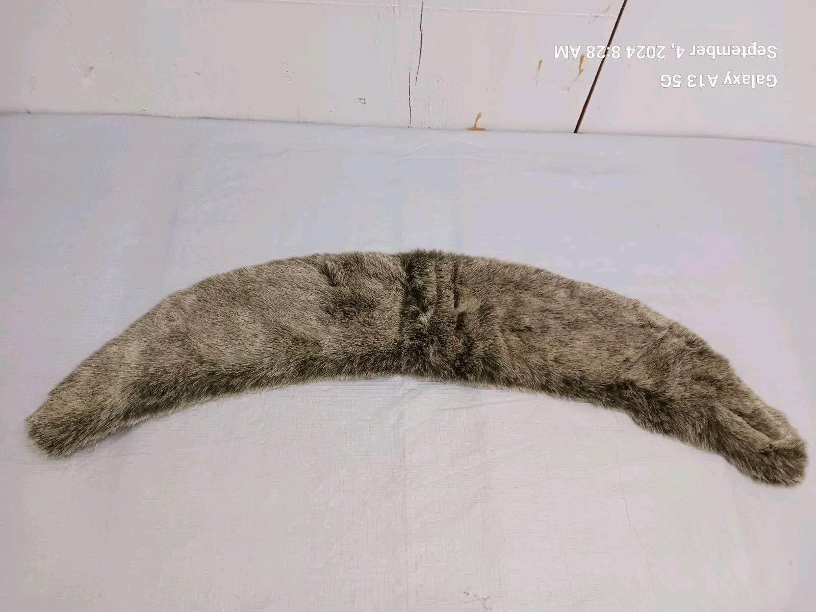 NWT Banana Republic Faux Fur Collar Brown L 36&Prime;