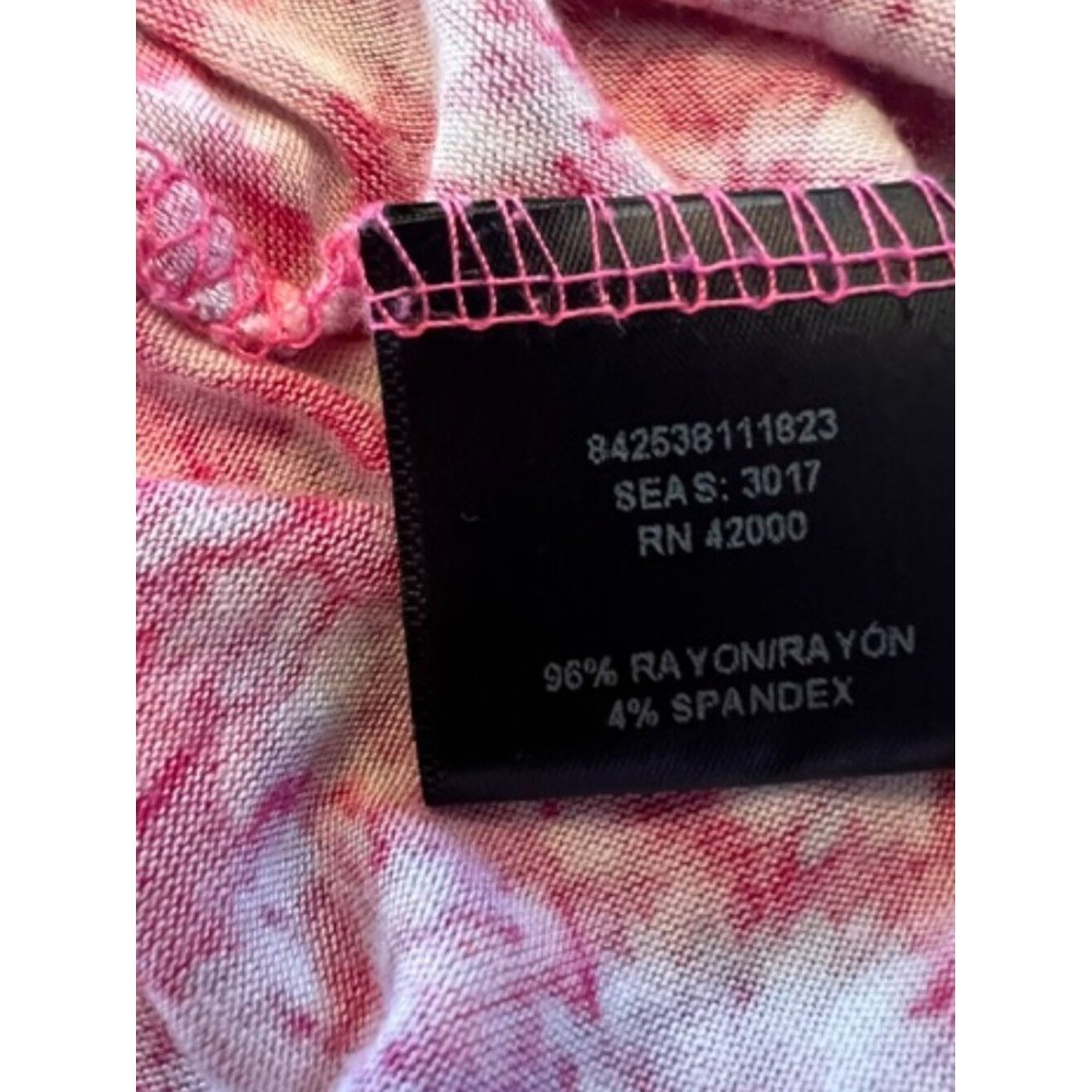 Vintage Joe Boxer Y2K Pink Floral Spaghetti Strap Sundress Size M Mini