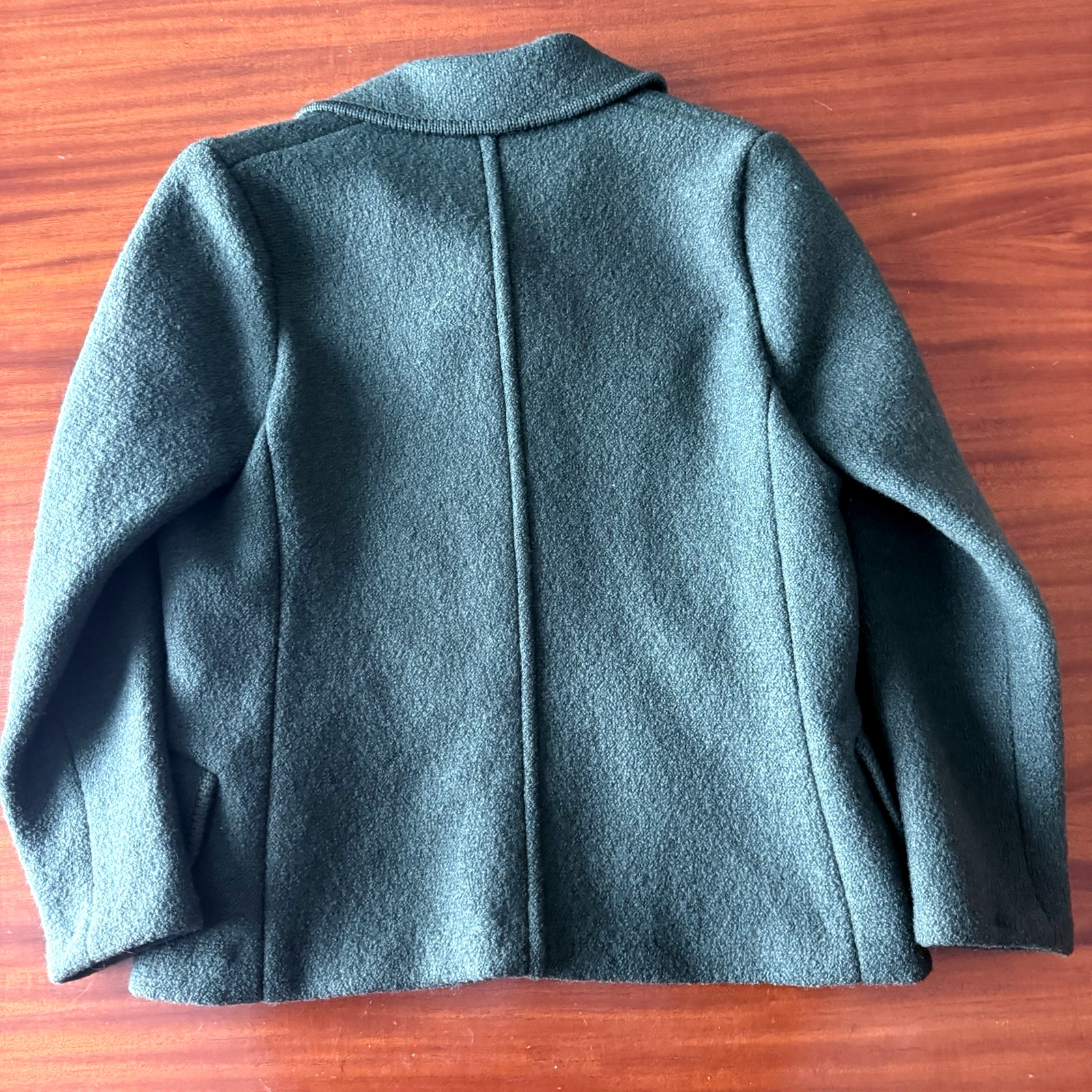 Vintage Salzburger Shetland Wool Jacket Women&rsquo;s Large Austria Hunter Green