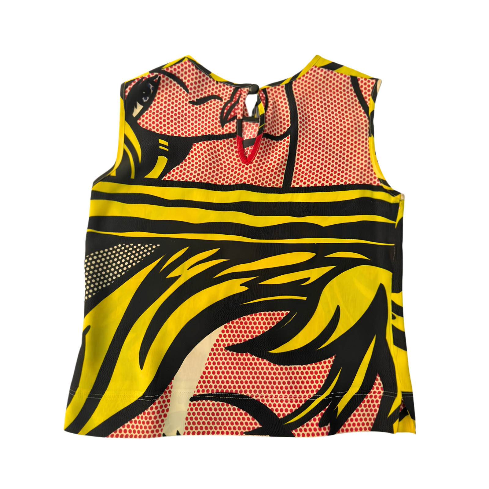 Moschino Cheap and Chic Roy Lichtenstein Pop Art Top