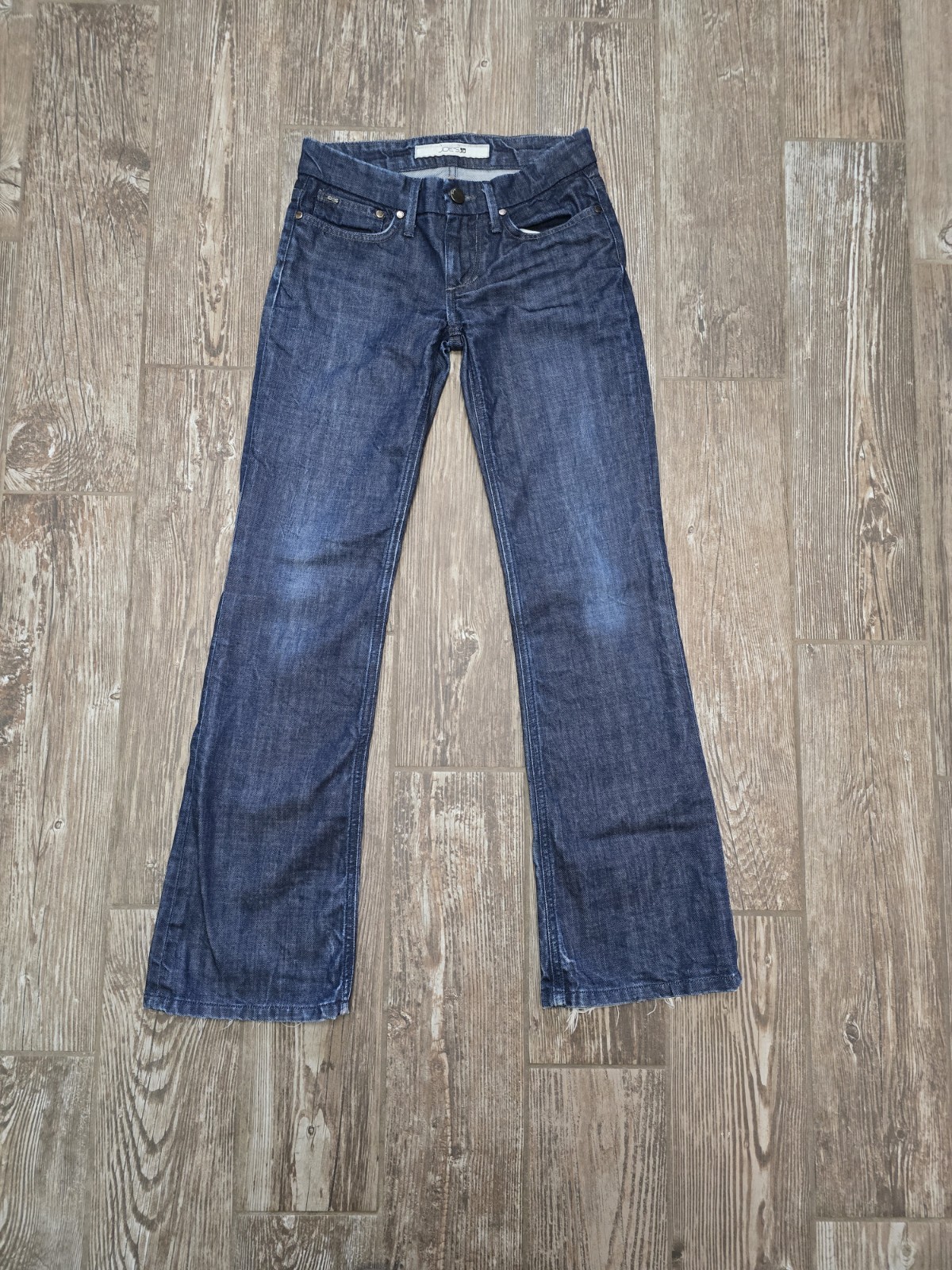 Vintage Women&rsquo;s Joe&rsquo;s Jeans Y2k, Size W 26, Dark Kitt Wash Wide Leg, Silver Back