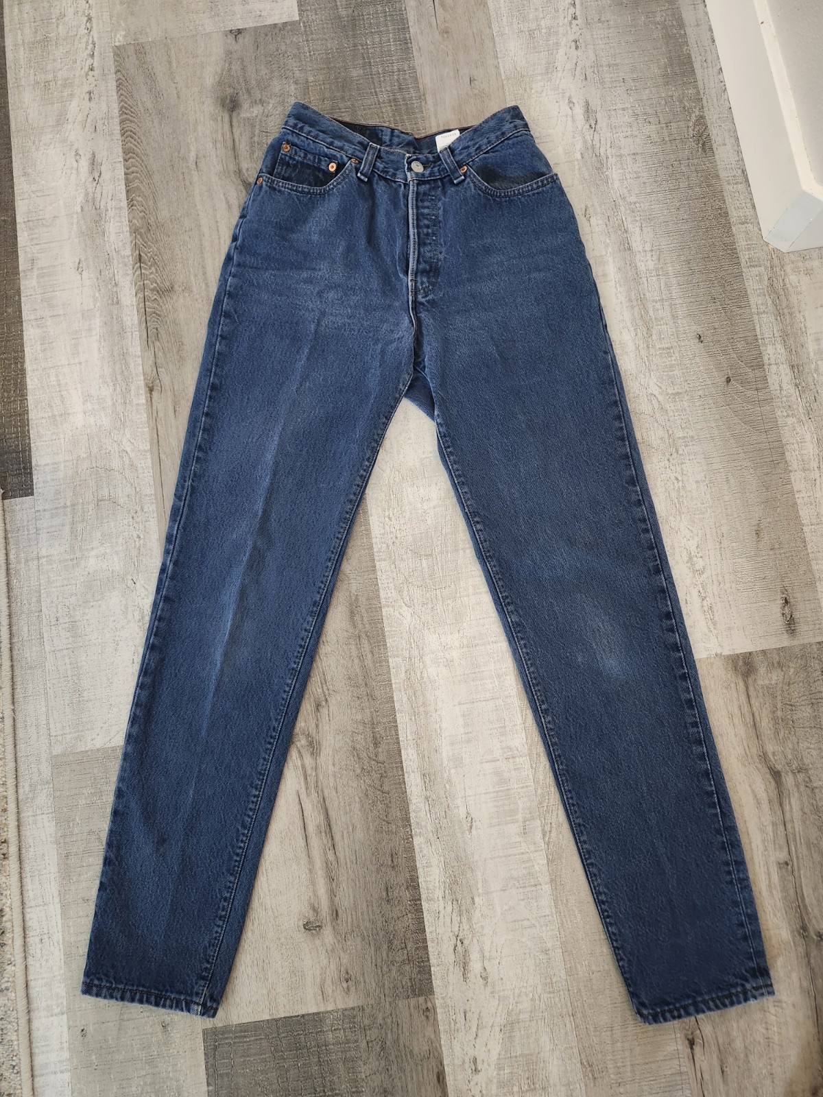 Vintage 90s Levi’s 17501 Women&rsquo;s High Rise Mom Tapered Jeans Made in USA 25×30