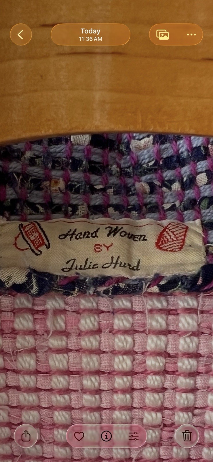 Handwoven Patchwork Jacket Women’s Cottagecore Boho Textile Coat Art To Wear EUC