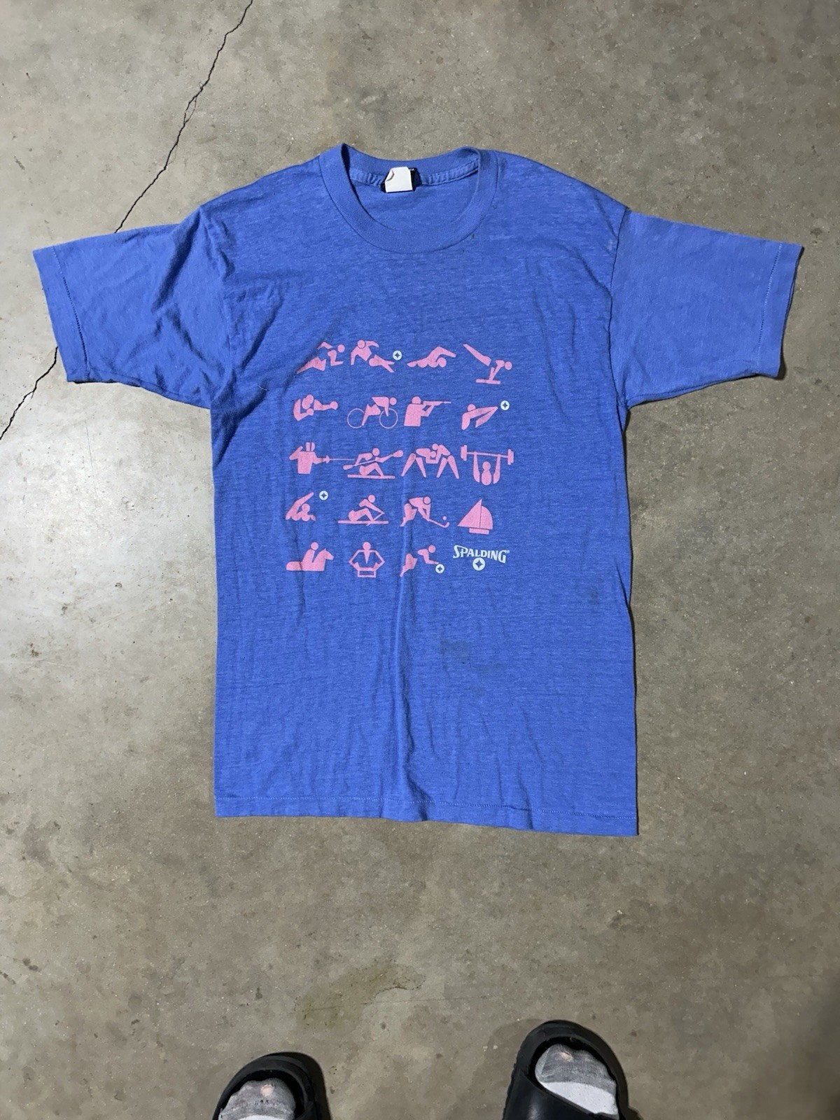 90’s Vintage Women’s Single Stitch Spalding Sport T-shirt
