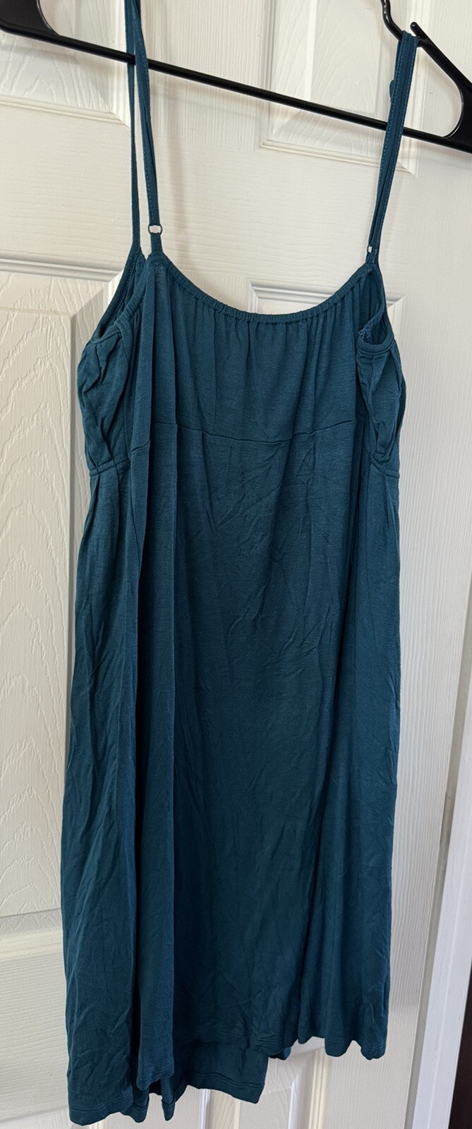 🚃🚃Vintage Teal Green Sundress Mini Dress Size Medium🚃🚃