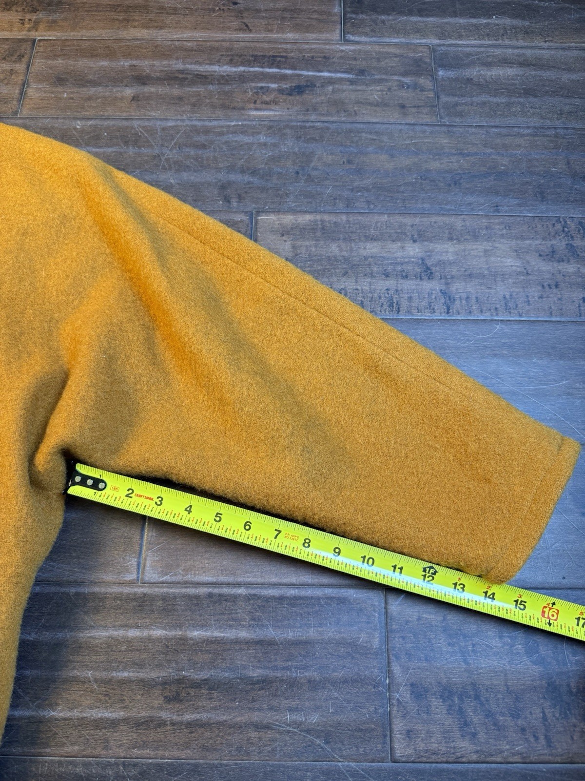 1970&rsquo;s Mid Century Modern Wool Jacket Made In Italy | Burnt Orange | IT 40 US L