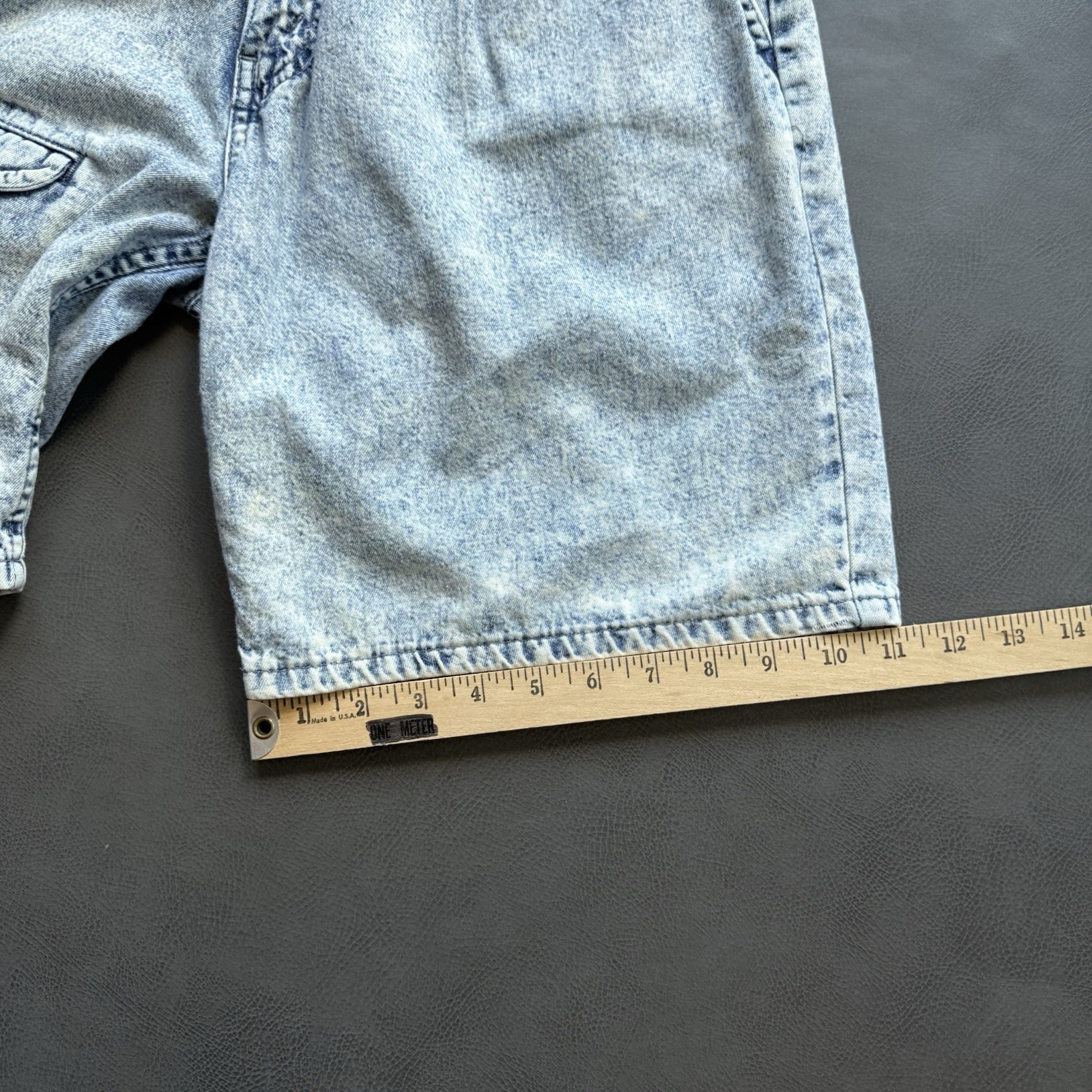 vintage 90s levi’s silver tab acid wash shorts size 30”