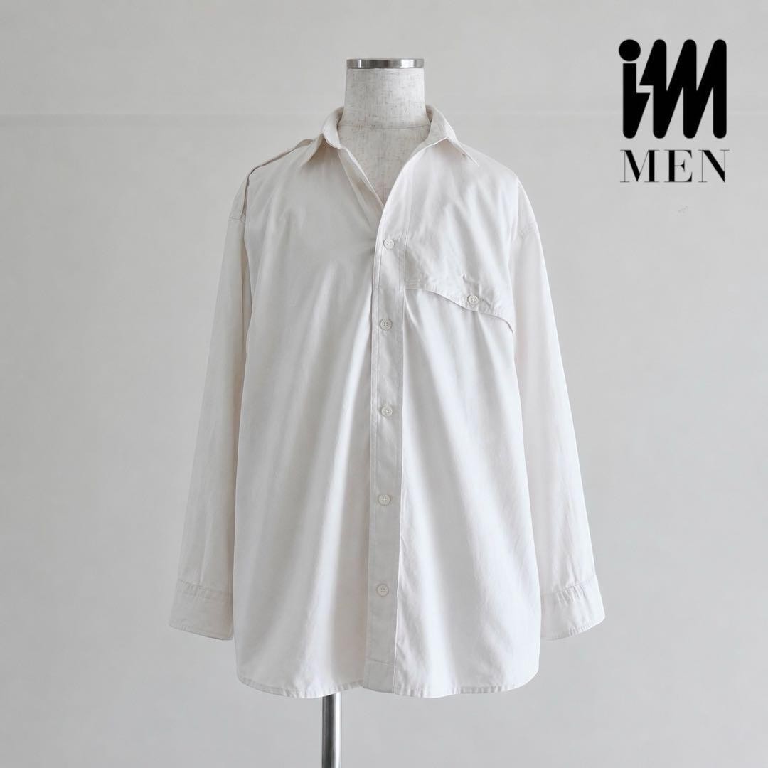 1980s90s Miyake Design Studio Asymmetry Square Cut Shirt