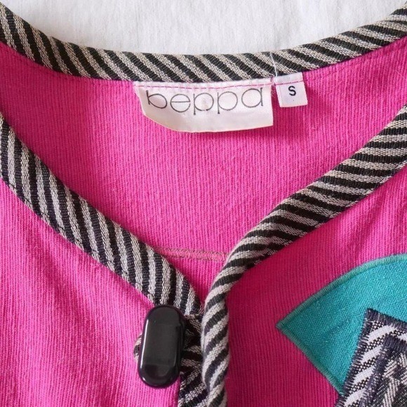 Fun 80s Beppa avant-garde swing coat