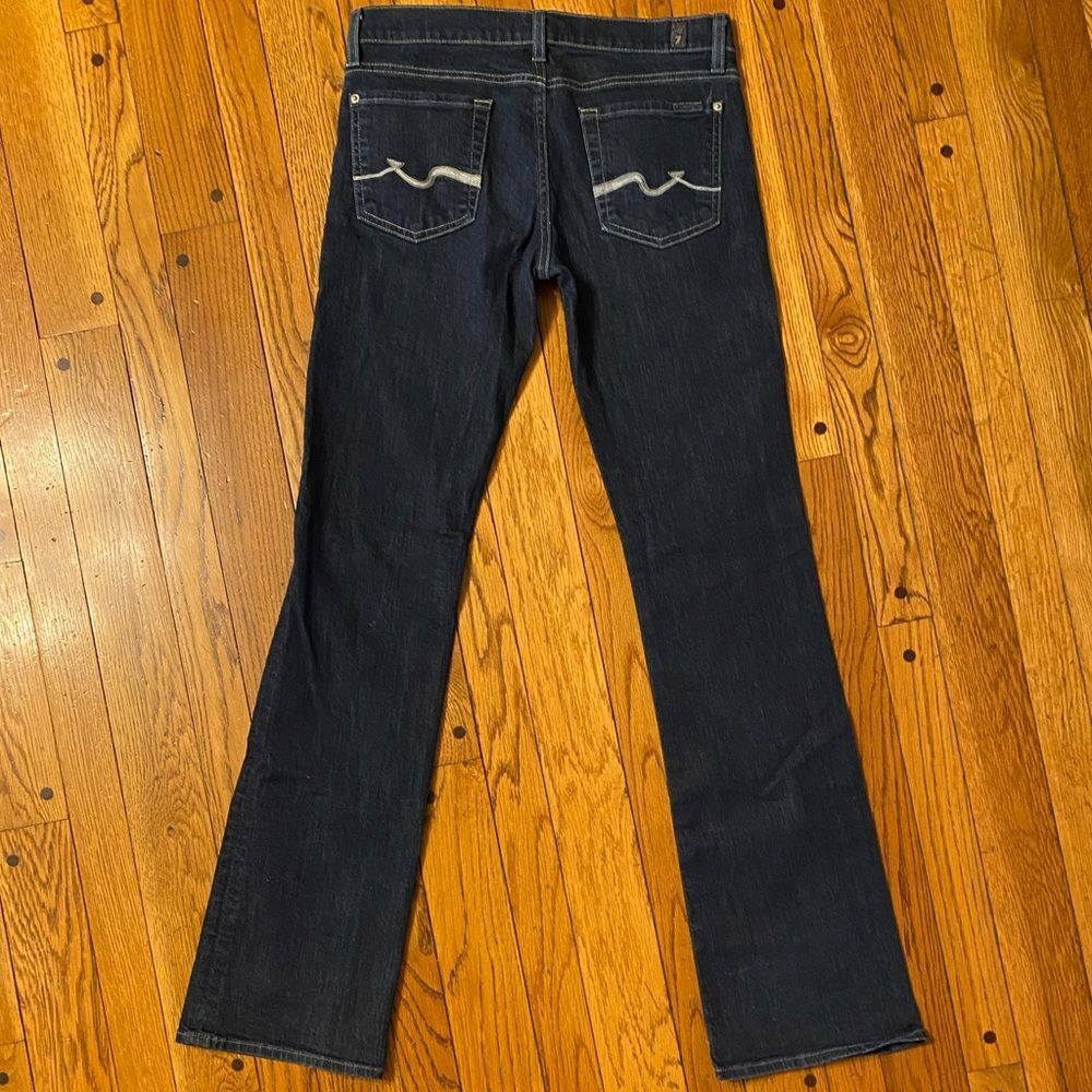 7 for all Mankind size 8 dark wash bootcut flare jeans