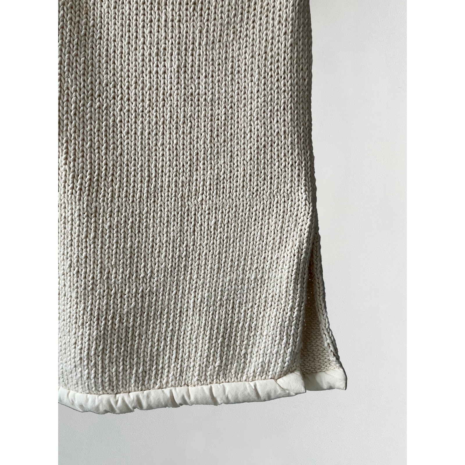 CÉLINE PADDED TRIM KNIT TUNIC