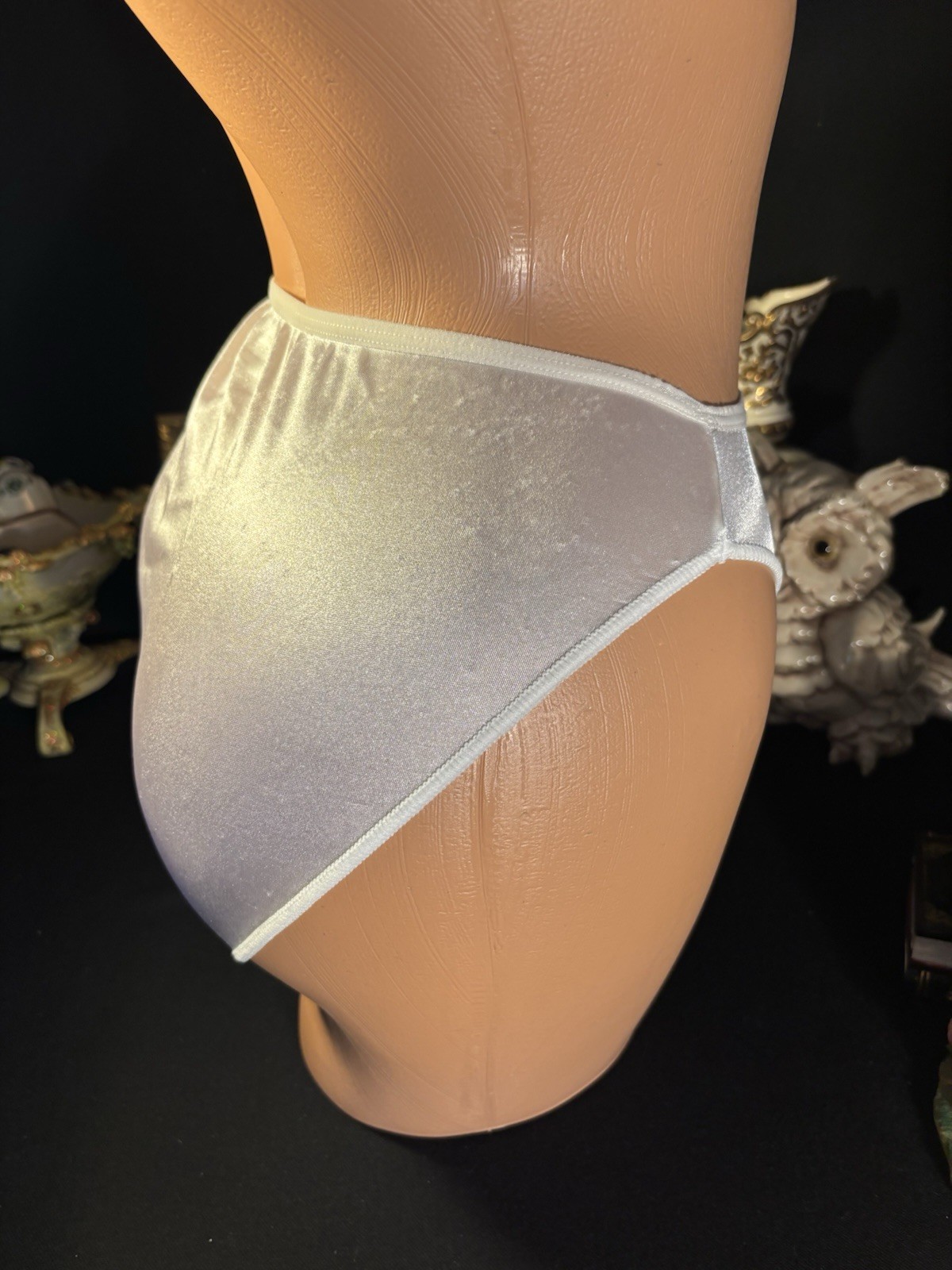 SILKY Nylon SECOND SKINS SILKY NYLON SPANDEX PANTIES SILKY SOFT PRISTINE SHINY 6