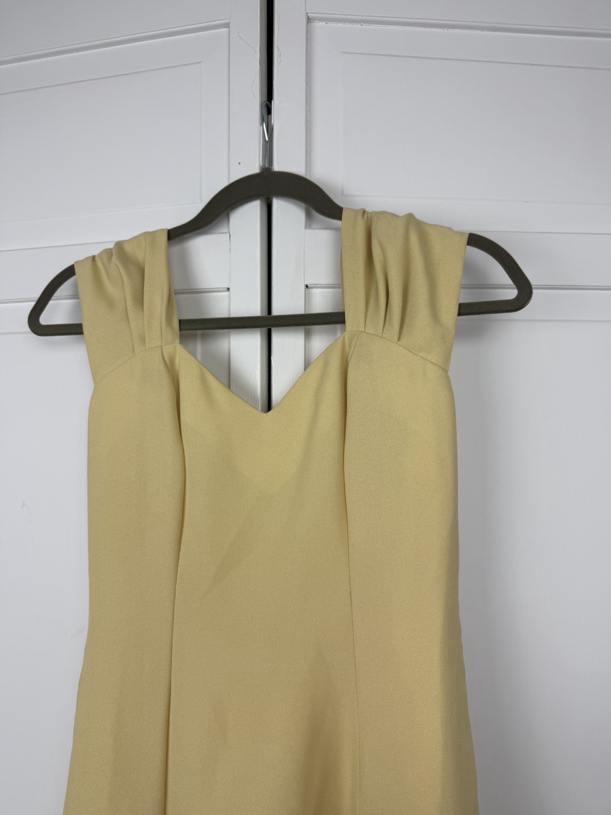 Vintage Eve of Milady Vintage Yellow Maxi Dress Women&rsquo;s Size 10 Regular