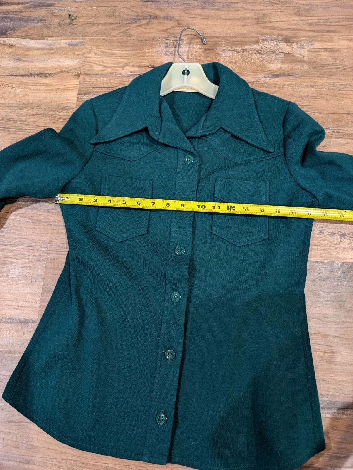 Bronson Of California 70s 80s Womens Small Forest Green Jacket VTG