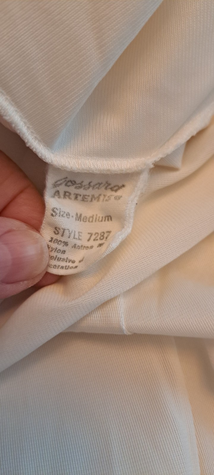 Off White Cream Vtg 2 Pc Gossard Artemis Robe Nightgown Beautiful Embroidery Med