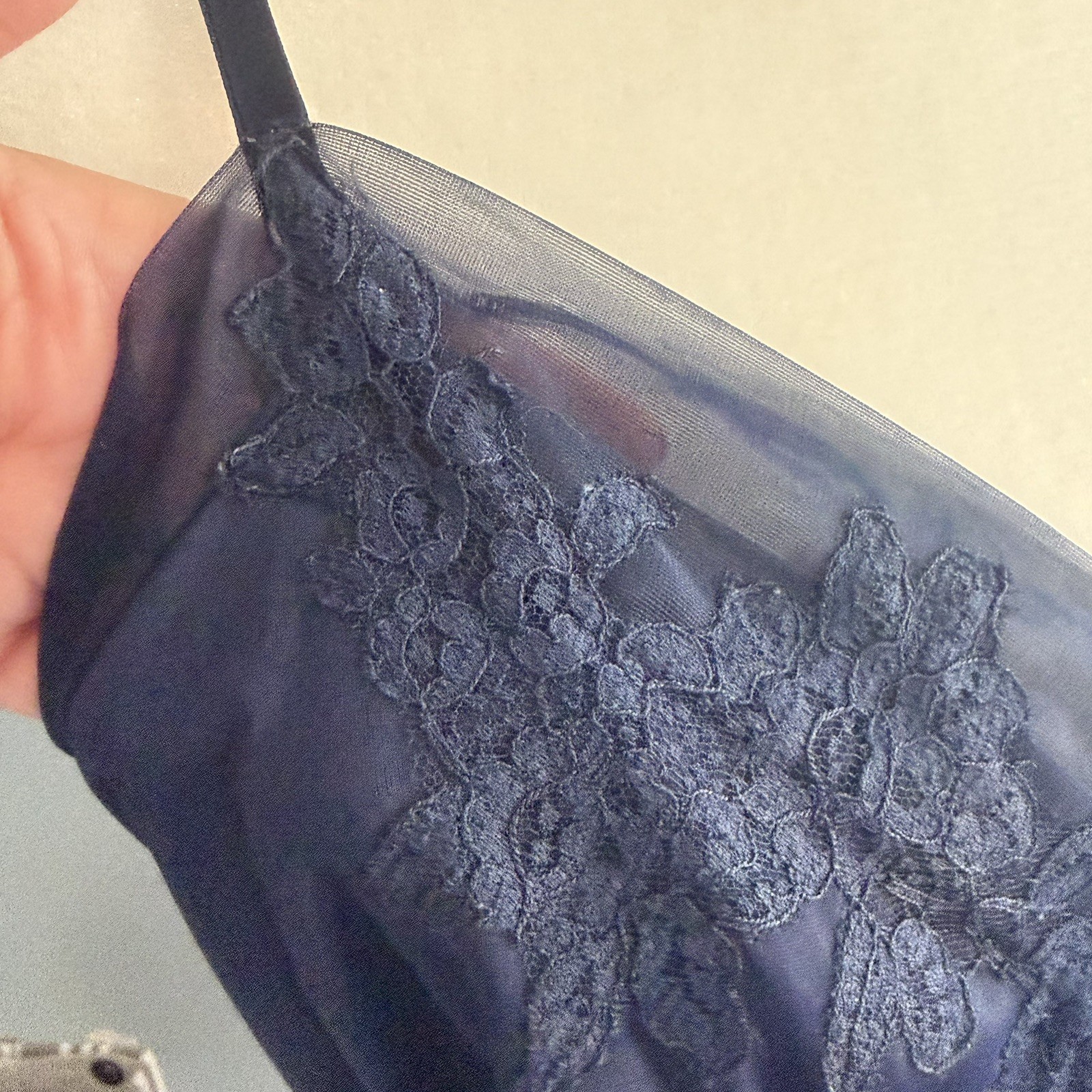 Van Raalte Vintage Navy Blue Slip
